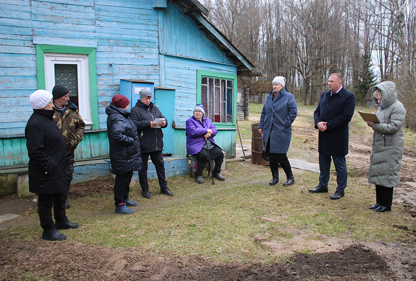 День работы с населением прошёл в Мишневичском сельсовете