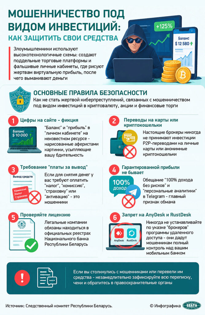 Мошенничество под видом инвестиций: как защитить свои средства